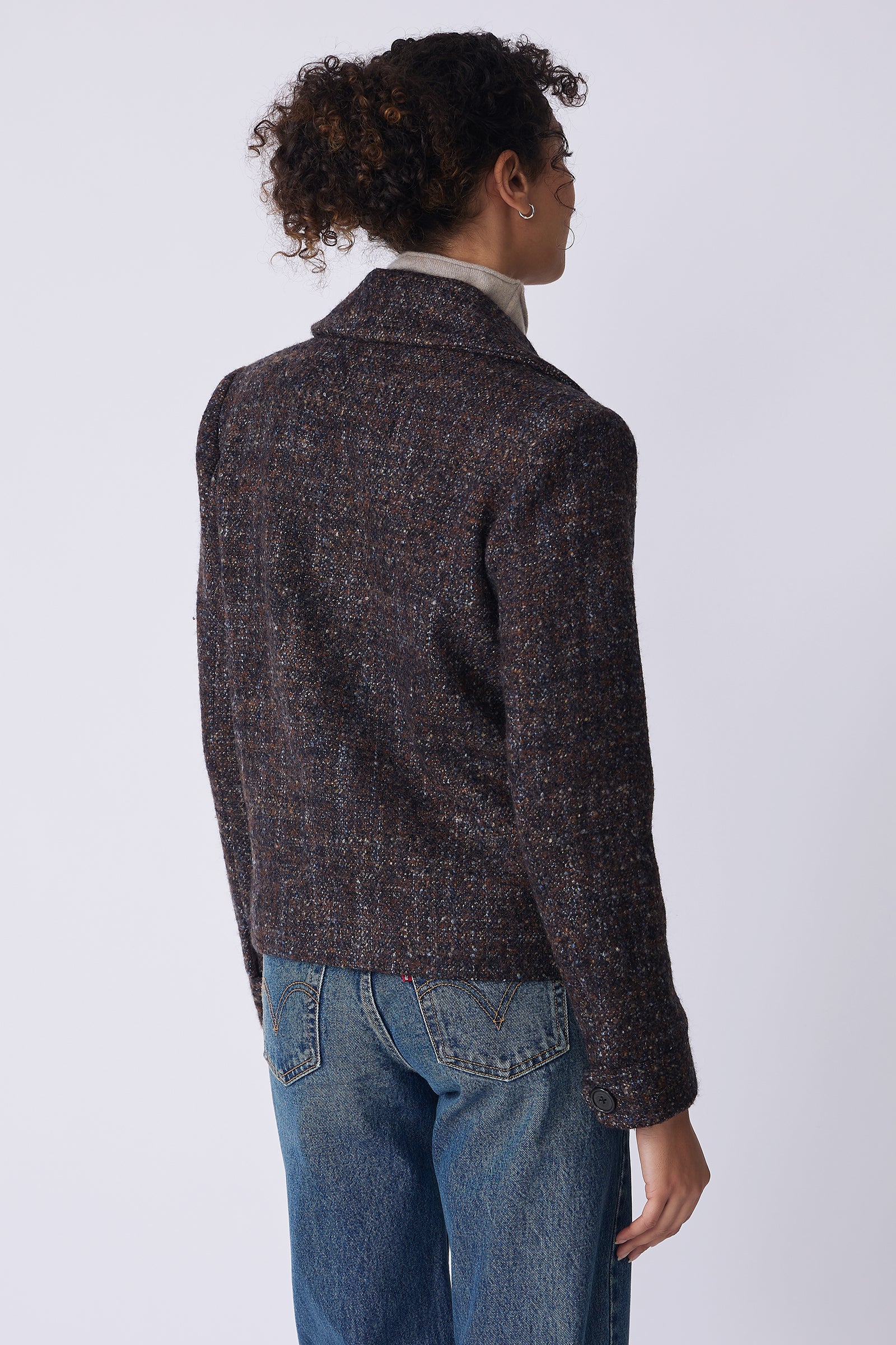 Kal Rieman Edina Jacket in multi on model back view