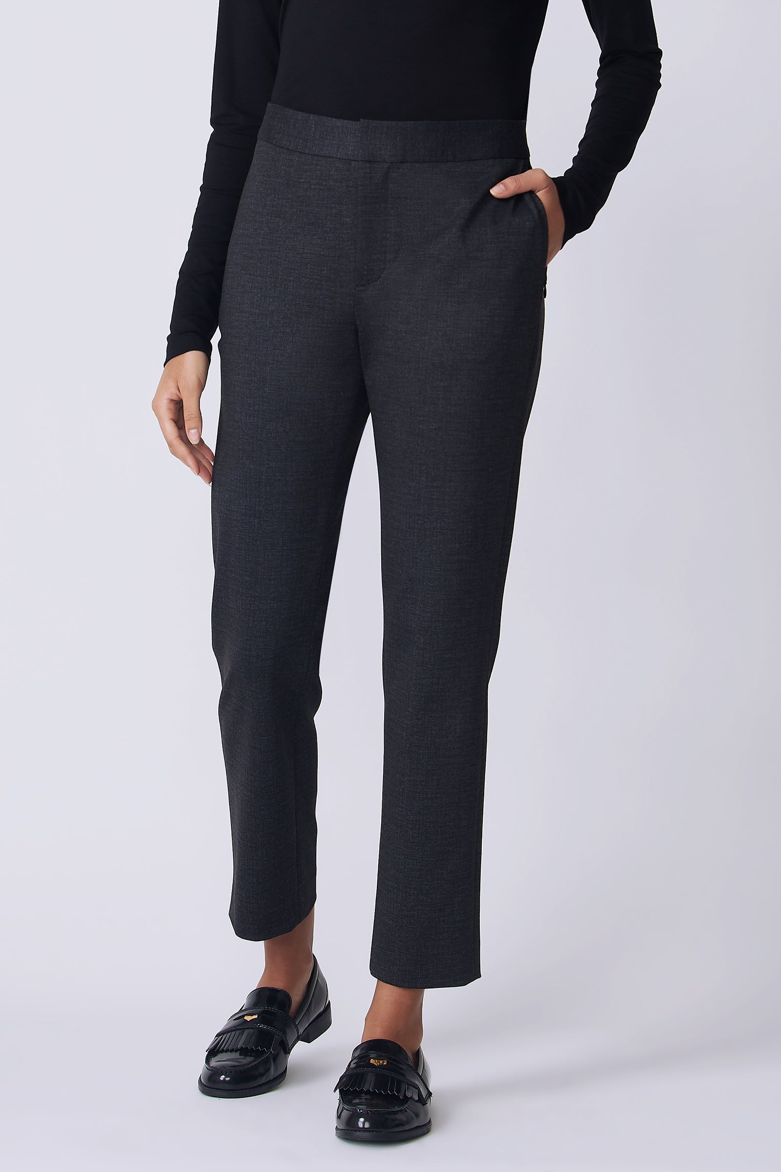 Madison Pant Charcoal Denim