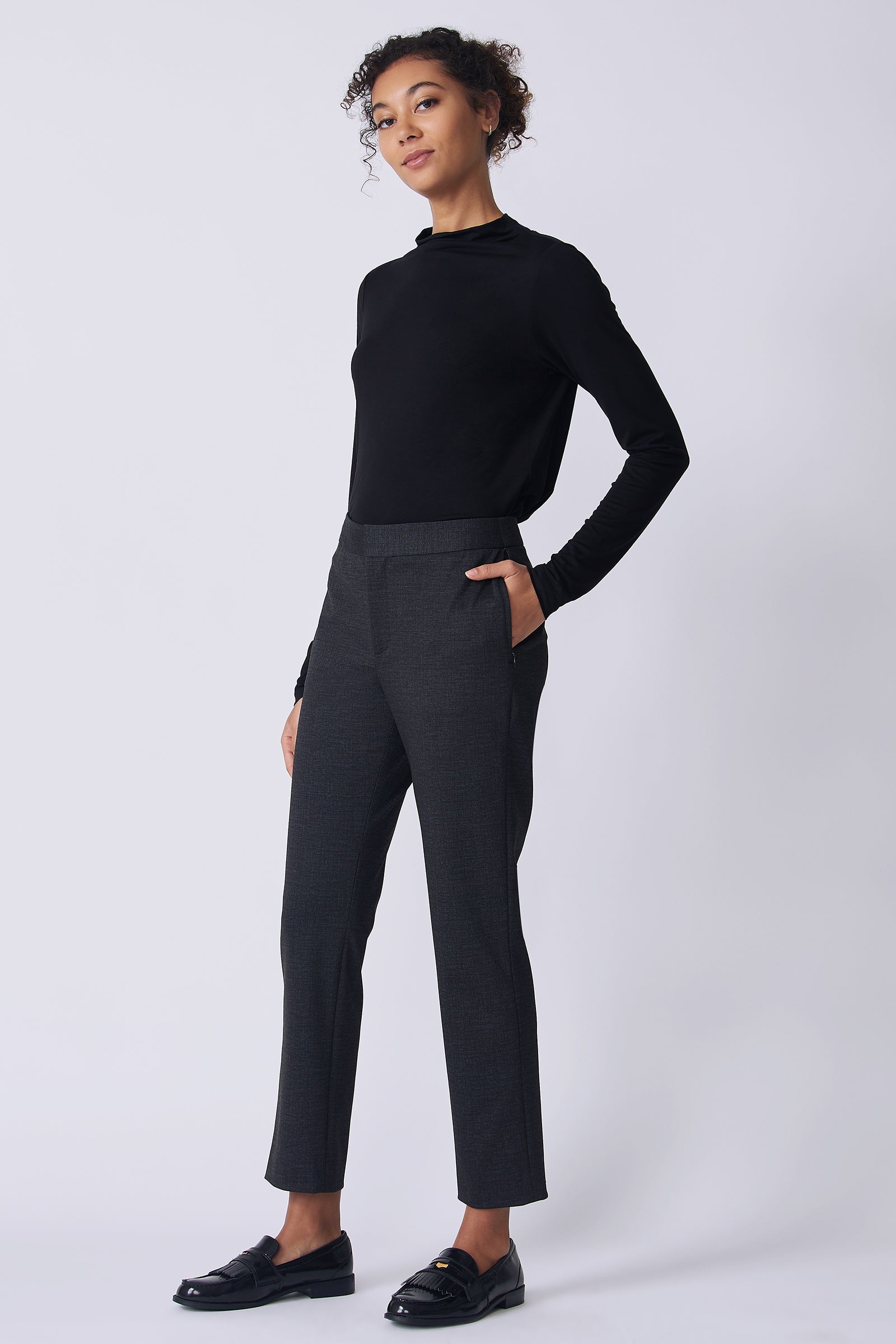 Madison Pant Charcoal Denim