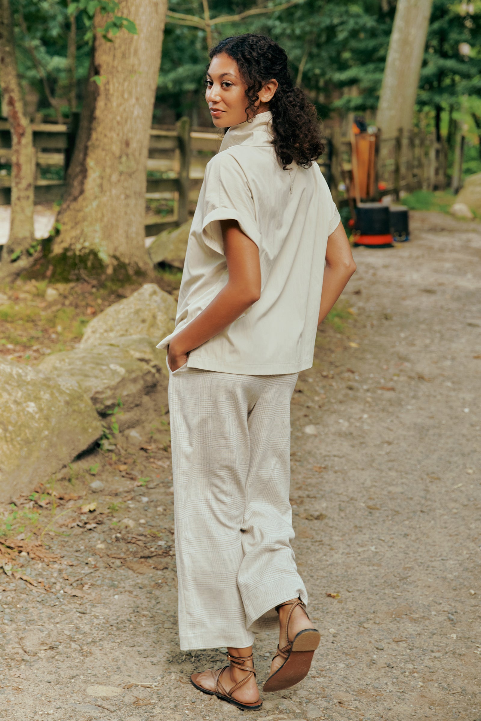 Kal Rieman Maggie Top and Celeste Pant LookBook Image