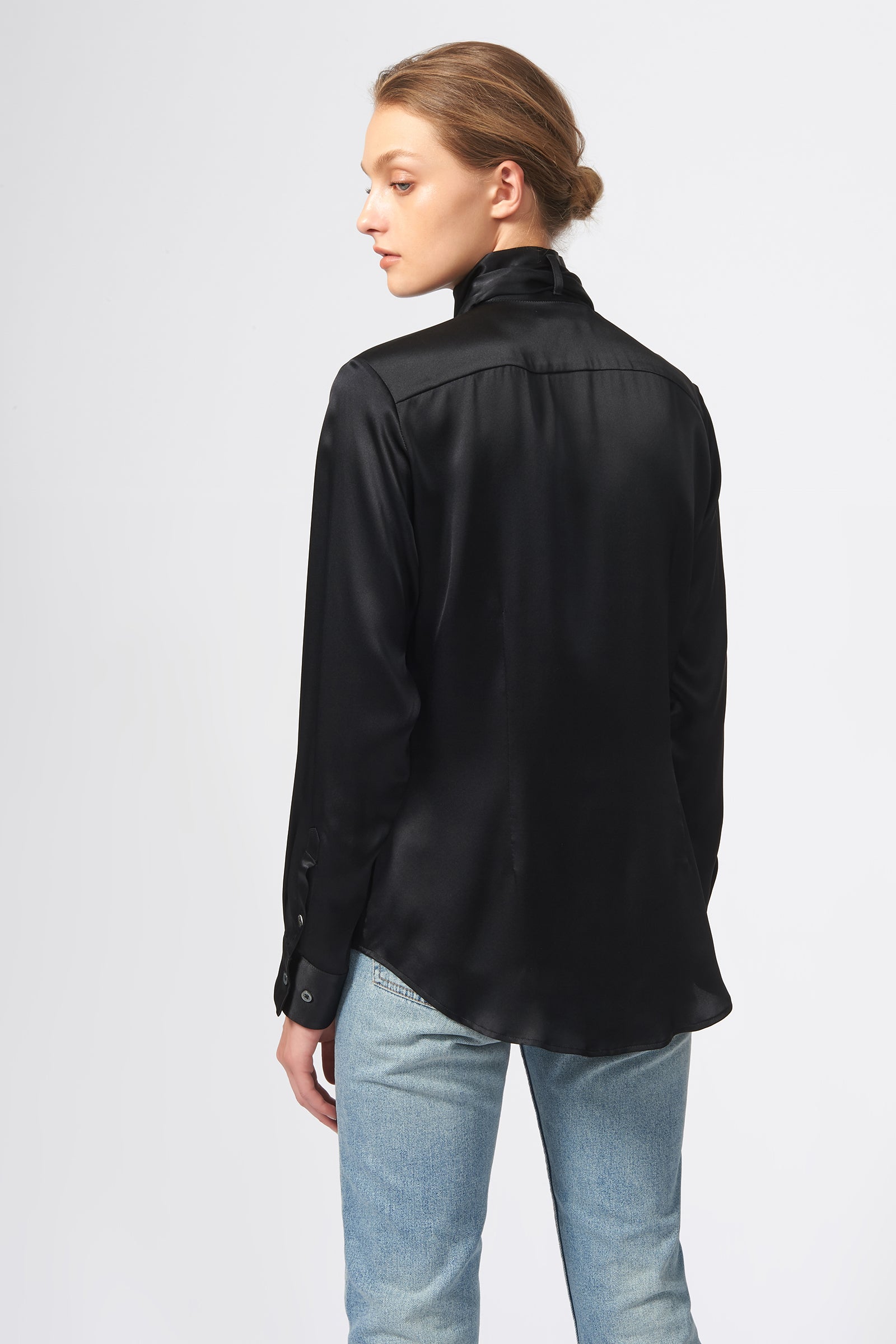 Scarf Tie Blouse
