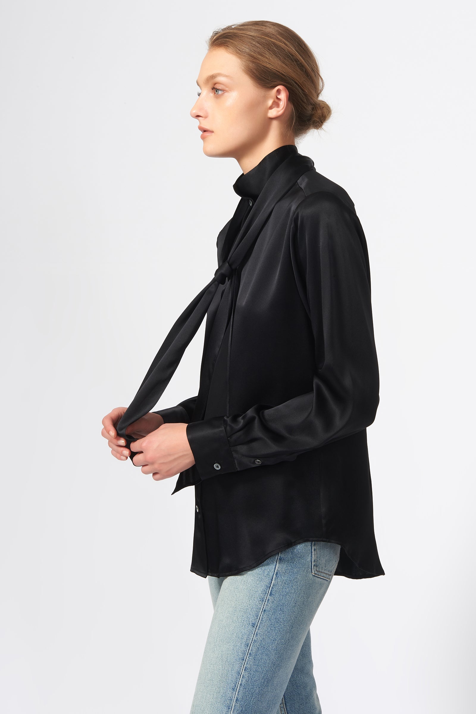 Scarf Tie Blouse