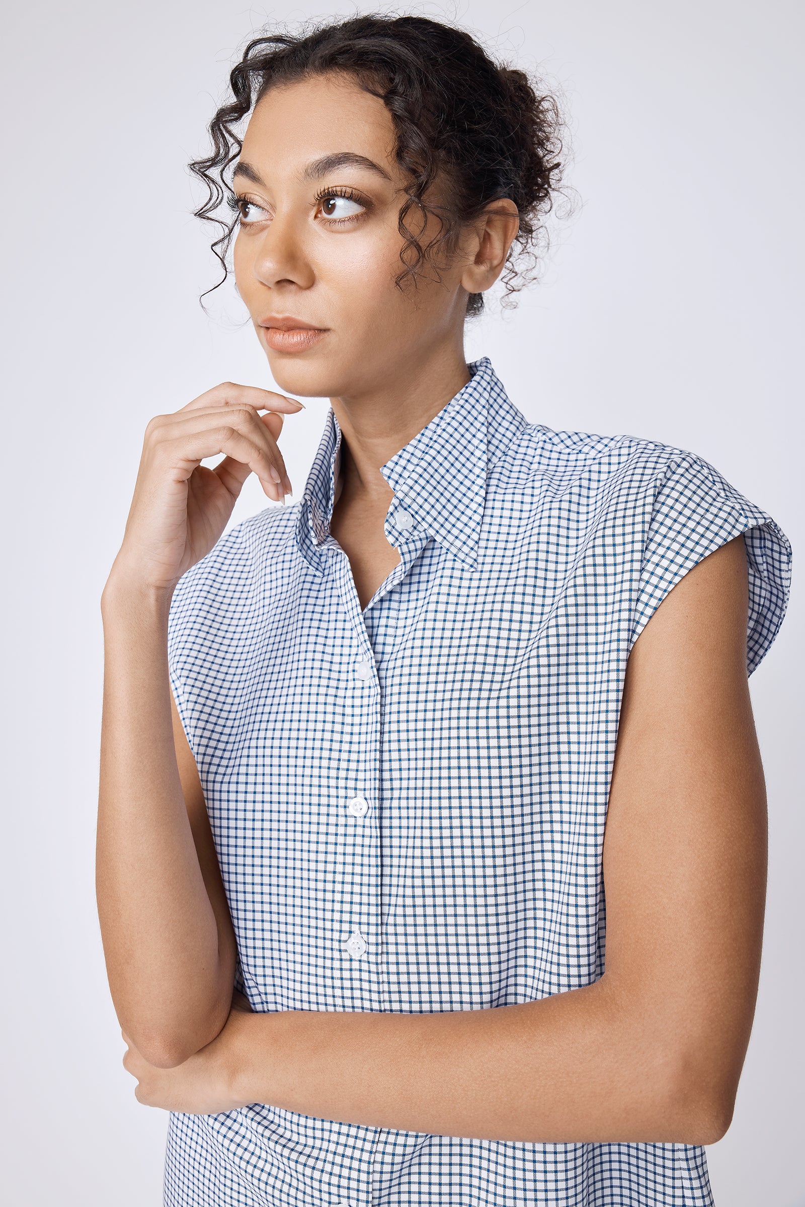 double collar dress shirt Buy Chromatic Double Collar Shirt-White Color | Shirts for Women