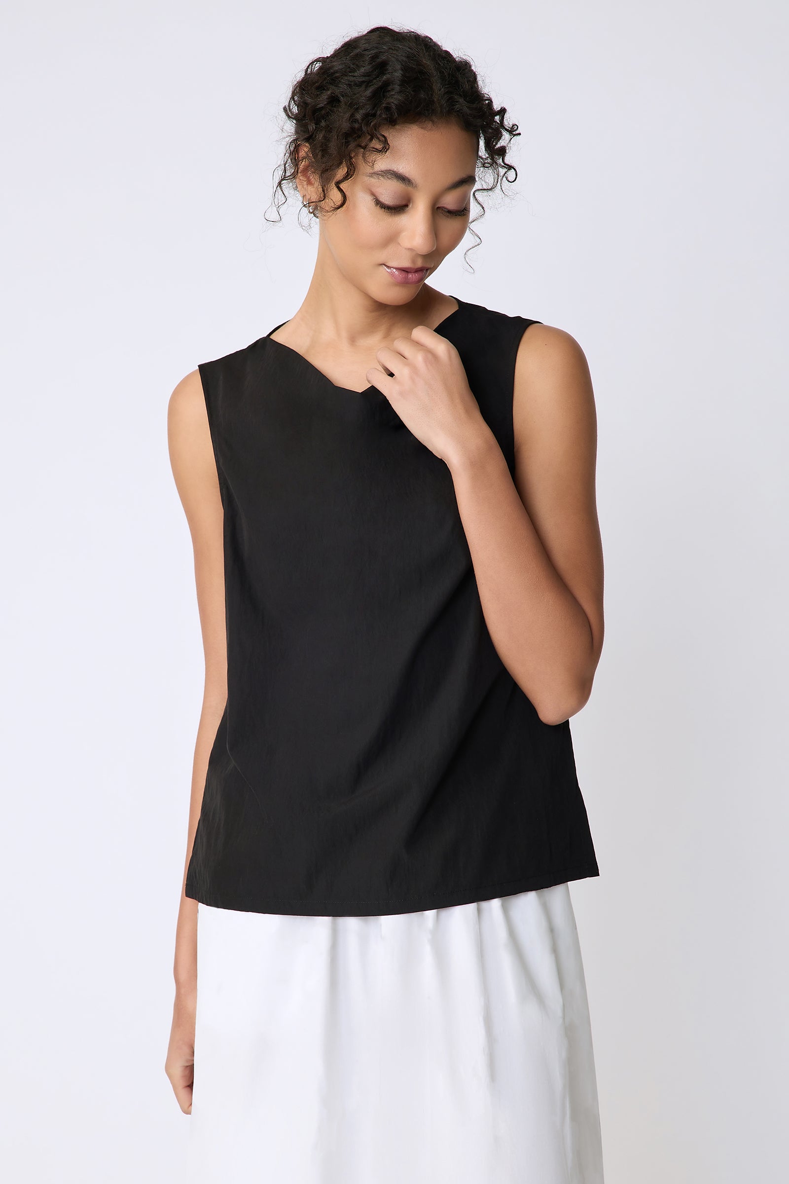 Demi Dress in Stone Italian Broadcloth – KAL RIEMAN