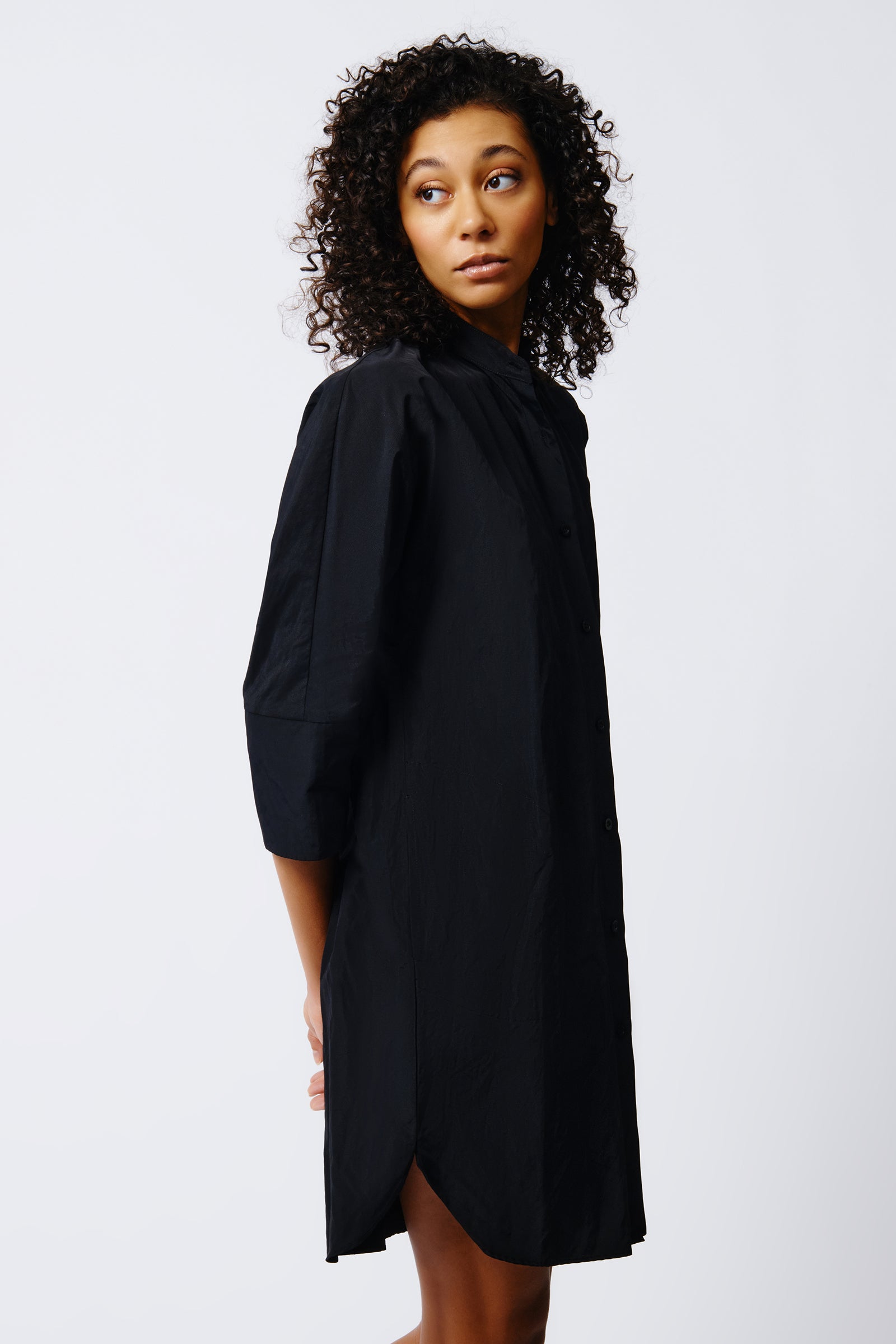 Kimono Dress in Seafoam Floral – KAL RIEMAN